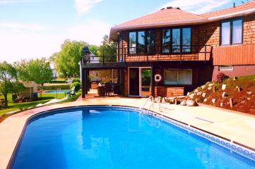 Large Pool with River View